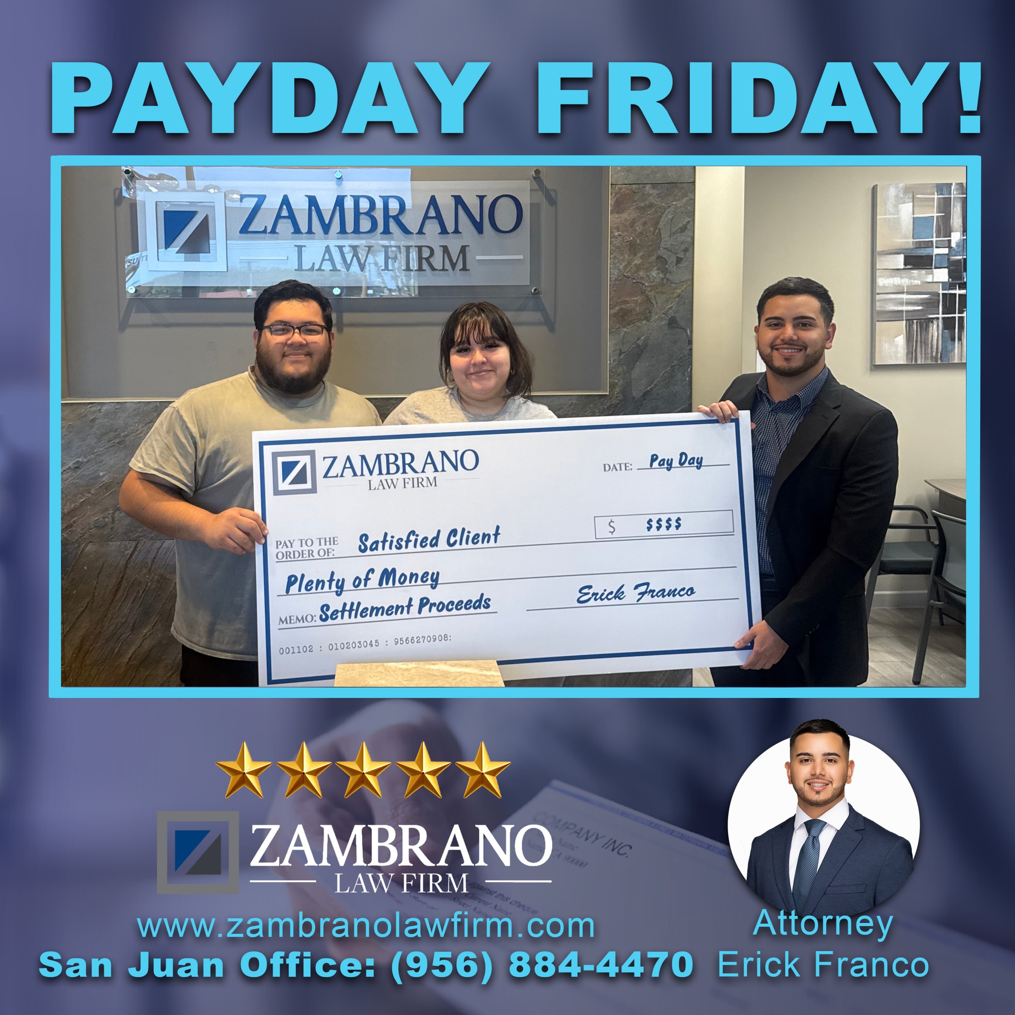 Pay Day Friday Celebration 
