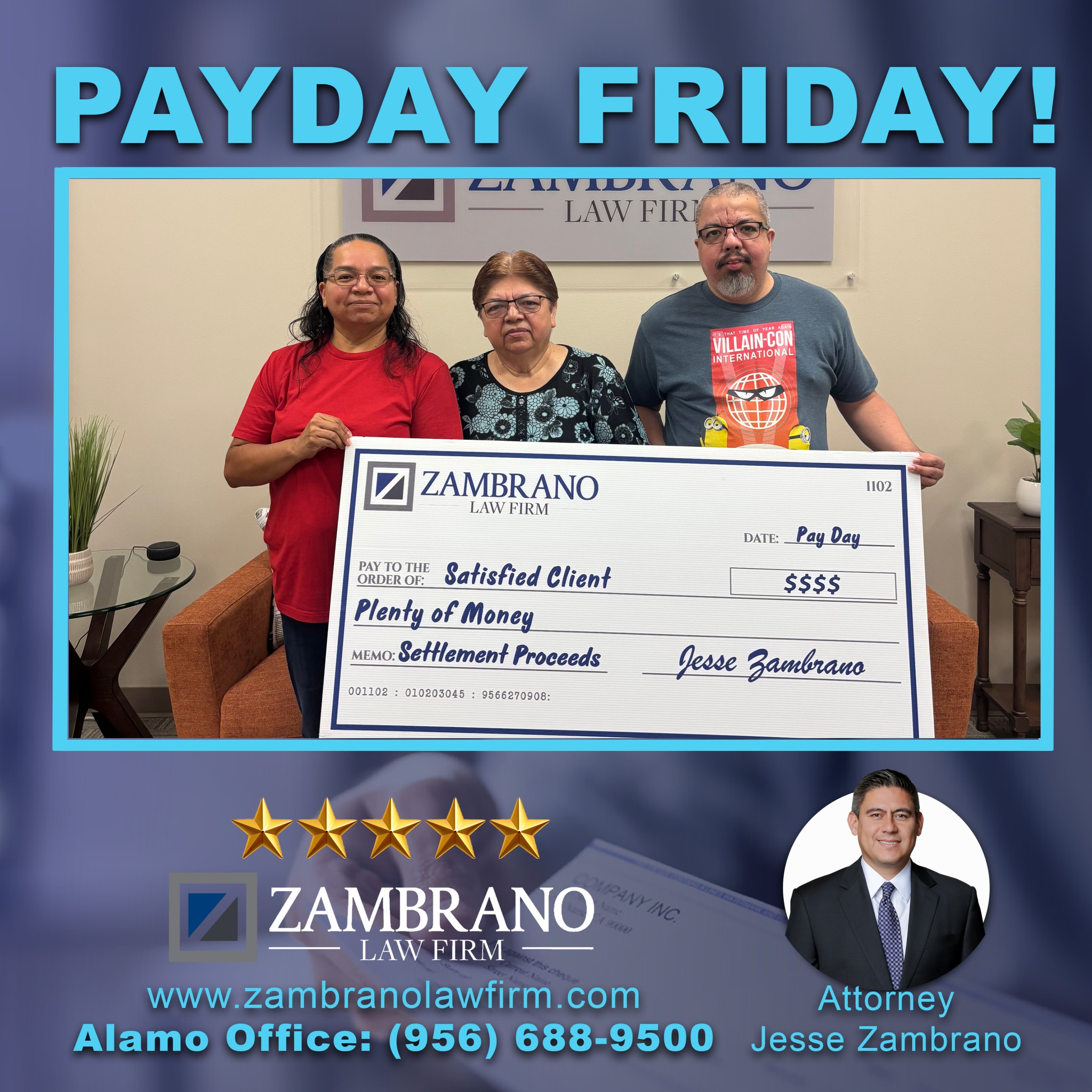 Pay Day Friday Celebrations