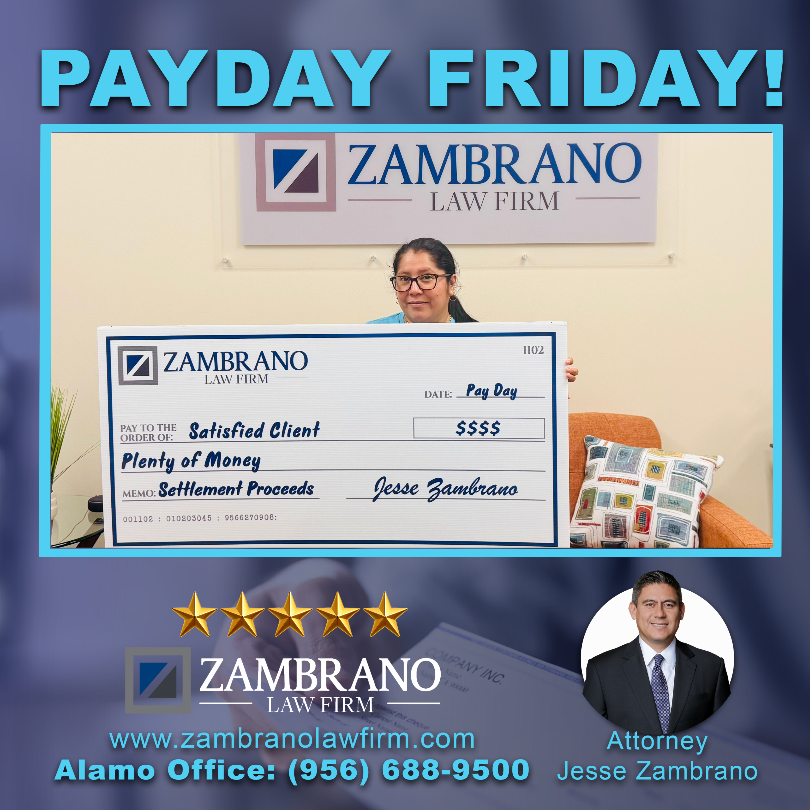 Pay Day Friday Celebration With Women and Two Children